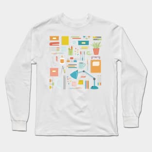 Portrait of a Desk Long Sleeve T-Shirt